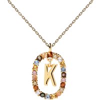 Collana PDPaola Donna NEW LETTERS in Argento CO01-270-U - CO01-270-U